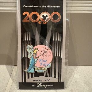 NWT• Disney “Countdown To The Millennium” Blue Fairy Pinocchio Collectible Pin